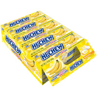 Hi-Chew Banana - Box Of 15 Sticks, 1.76Oz Ea | Unique Fun Soft & Chewy Taffy Candy | Immensely Juicy Fruit Flavors