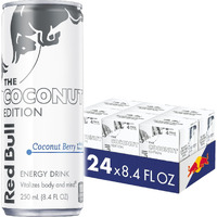 Red Bull Energy Drink, The Coconut Edition, 8.4 Fl Oz, 24Count (6 Pack Of 4), 201.6 Fl Oz