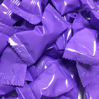 Candy Envy - Purple Wrapped Buttermints - 13 Oz. Bag - 100 Indiv. Wrapped Mints