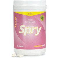 Spry Fresh Natural Xylitol Chewing Gum Dental Defense System Aspartame-Free Sugar Free Gum (Bubble Gum, 550 Count - Pack Of 1)