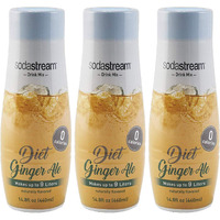 Sodastream Diet Ginger Ale, 440Ml 3 Pack, 14.8 Fl Oz