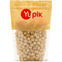 Yupik Macadamia Nuts, Large Pieces, 2.2 Lb, Gluten-Free, Kosher, Raw Nuts, Broken Pieces, Unsalted, Unroasted, Oil-Free, Creamy Flavor, Source Of Fiber, Healthy Snacks, Ideal For Baking & Cooking