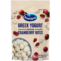 Ocean Spray Greek Yogurt Covered Craisins, Greek Yogurt Flavored, Covered Cranberries, Dried Fruit, 5 Oz Pouch (Pack Of 12)