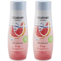 Sodastream Pink Grapefruit Zero Calorie, 14.8 Fl Oz (Pack Of 2)