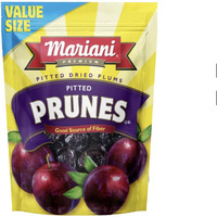 Mariani | Pitted Prunes | Dried Fruit | Healthy, Vegan, Gluten Free Snack For Kids & Adults | No Sugar Added | 32 Ounces (Pack Of 1) - Resealable Bag