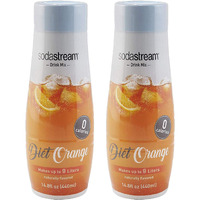 Sodastream Sparkling Drink, Diet Orange, 14.8 Fl Oz (Pack Of 2), 14.8 Fl Oz