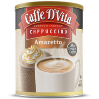 Caffe D'Vita Amaretto Cappuccino 1 Lb. Can (16 Oz.)
