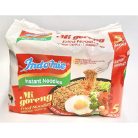 Indomie Mi Goreng Instant Stir Fry Noodles, Halal Certified, Original Flavor (Pack Of 5)