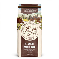 New England Coffee Caramel Macchiato Medium Roast Ground Coffee, 11Oz Bag (Pack Of 1)