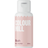 Colour Mill Oil-Based Food Coloring, 20 Milliliters Blush