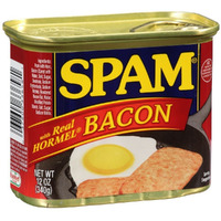 Spam With Real Hormel Bacon Luncheon Meat 12 Oz (Pack Of 12)