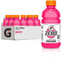 Gatorade Zero Sugar Thirst Quencher, Berry, 12 Ounce(Pack Of 24)