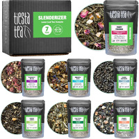 Tiesta Tea - 7 Green Teas Dry Flight Sampler, Medium Caffeine Hot & Iced Tea, Premium Loose Leaf Tea Sample With Green Tea Blends - 7 Resealable Sample Pouches