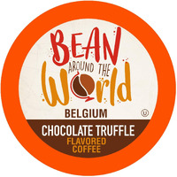 Bean Around The World Flavored Coffee Compatible With 2.0 Keurig K Cup Brewers, Chocolate Truffle, 40 Count (Pack Of 1)