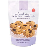 Milkbliss Lactation Cookies Mix- Oatmeal Raisin Breastfeeding Cookie Supplement Support For Breast Milk Increase- 15Oz