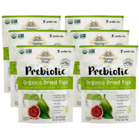 Organic Prebiotic Dried Figs - Sunny Fruit - (6 Bags) - (5) 1.76Oz Portion Packs Per Bag | Purely Figs - No Added Sugars, Sulfurs Or Preservatives | Non-Gmo, Vegan & Kosher