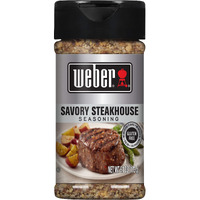Weber Savory Steakhouse Seasoning, 6.1 Ounce Shaker