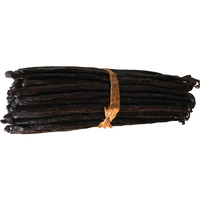 30 Madagascar Organic Vanilla Beans Grade B. Certified Usda Organic. Bulk Bourbon 5""-7"" By Fitnclean Vanilla| Whole Non-Gmo Pods