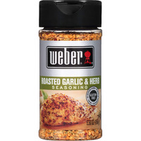 Weber Roasted Garlic & Herb Seasoning, 5.5 Ounce Shaker (Pack Of 6)