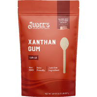 Judee's Xanthan Gum - 20 Oz - Baking Supplies - Delicious And 100% Gluten-Free - Great For Keto Syrups, Soups, And Sauces - Enhances Texture And Thickens Dough And Baked Goods