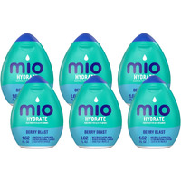 Mio Sport Liquid Water Enhancer, Berry Blast, 1.62 Oz, 6-Pack