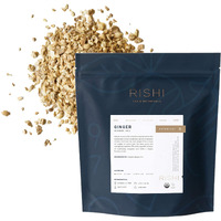 Rishi Tea Ginger Herbal Tea - Organic, Caffeine Free Loose Leaf Tea, Pure Botanical Digestive Tea - 16 Ounces, 56+ Servings