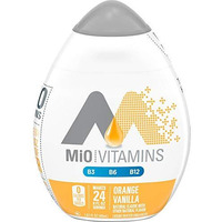 Mio Vitamins Liquid Water Enhancer, Orange Vanilla, 1.62 Oz, (Pack Of 8)