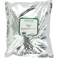 Frontier Co-Op Earl Grey Black Tea, 1-Pound Bulk Bag, Smoky Tea Flavor With Bergamot Oil, Great With Citrus, Kosher