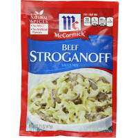 Mccormick Beef Stroganoff Sauce Mix (1.5 Oz Packets) 4 Pack