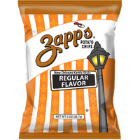 Zapps New Orleans Kettle-Style Potato Chips, Regular - Crunchy Chips With A Salty, Delicious Flavor, Great For Lunches Or Snacking On The Go, 2 Oz. Bag (Pack Of 25)