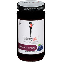 Skinnygirl Sugar Free Kosher Preserves, Concord Grape, 10 Ounce (Pack Of 6)