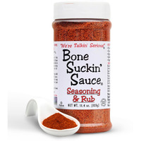Bone Suckin' Seasoning & Rub, Original Blend, Gluten-Free, Non-Gmo, Kosher, Great On Ribs, Pork, Beef, Chicken, Seafood, Pasta, Vegetables & Even Popcorn! No Msg