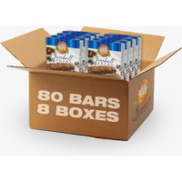 Sunbelt Bakery Fudge Dipped Chocolate Chip Chewy Granola Bars, 80-1.1 Oz Bars (8 Boxes)
