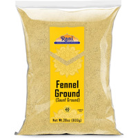 Rani Fennel Ground (Saunf) Powder Spice 28Oz (1.75Lbs) 800G ~ All Natural | Gluten Friendly | Non-Gmo | Kosher | Kosher | Vegan | Indian Origin