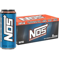 Nos Original: High Performance Energy Drink. 16 Fl Oz (Pack Of 15)