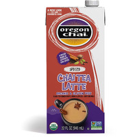 Oregon Chai Organic Spiced Chai Concentrate, 32 Fluid Ounce (Pack Of 6)