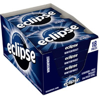 Eclipse Winterfrost Sugar Free Chewing Gum Bulk Pack, 18 Piece (Pack Of 8)