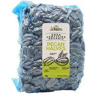 La Nogalera Organic Pecans - Usda Certified Organic Halves In 5 Lbs Vacuum Sealed Bag. Pecan Nut Halves, No Shell, Non-Gmo, No Preservatives, Unpasteurized, Kosher And Halal And Ketogenic Friendly
