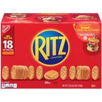 Product Of Ritz Crackers, 61.6 Oz. (18 Pk.) - Crackers [Bulk Savings]