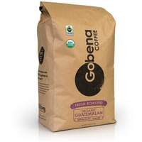5Lb Fair Trade Organic Certified Guatemalan Medium Roast Ground Coffee, 100% Arabica Specialty Coffee, 80 Ounces, 5 Pounds, Bulk Coffee