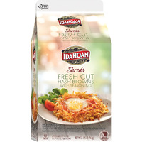 Idahoan Fresh Cut Premium Hashbrowns, 100% Real Idaho Potatoes, Gluten-Free, 2.125 Pound (Pack Of 6)
