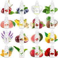 Food Flavoring Oil, 16 Pack 10Ml Larger Size Lip Gloss Flavoring Oil, Candy Flavoring For Candy Making Cooking & Baking, Lip Blam Flavoring Oil Water & Oil Soluble Flavoring Extracts