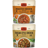 True Primal Roasted/Tuscan Chicken Variety 8-Pack, Ready To Eat, Gluten Free, Paleo, Pastured Chicken, Whole30, Keto, Bone Broth