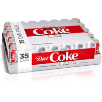 Coca Cola Diet Coke Soda, 12 Ounce, Pack Of 35