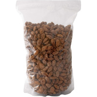 Cinnamon Roasted Almonds 60 Oz (3.75 Lb) - Candied Almonds Glazed With Cinnamon To Satisfy Any Sweet Tooth - Artisan Hand-Roasted Sweet Nuts By Popn Nuts
