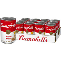Campbell's Condensed Chicken Broth, 10.5 Ounce Can (Pack Of 12)