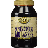 Golden Barrel Unsulphured Supreme Baking/Barbados Molasses, 32 Ounce