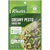 Knorr Sauce Mix Pasta Sauce For Simple Meals And Sides Creamy Pesto No Artificial Flavors, No Added Msg 1.2 Oz, 24 Count