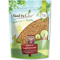 Food To Live Buckwheat Kasha, 2 Pounds - Grechka, Toasted Whole Groats, Made From Hulled Seeds, Kosher, Bulk. Rich In Dietary Fiber, Copper, Manganese, And Magnesium, Sirtfood