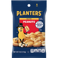 Planters Salted Peanuts, 4 Ounce (Pack Of 12)